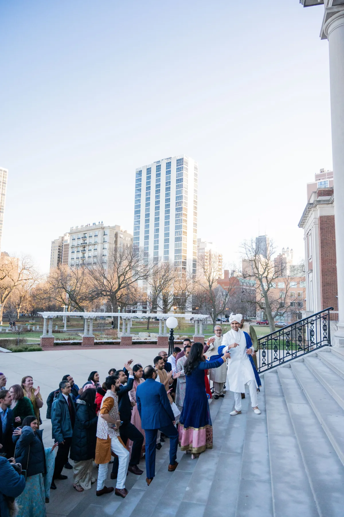 Chicago Hindu Wedding Baraat Planning by Engaging Events by Ali