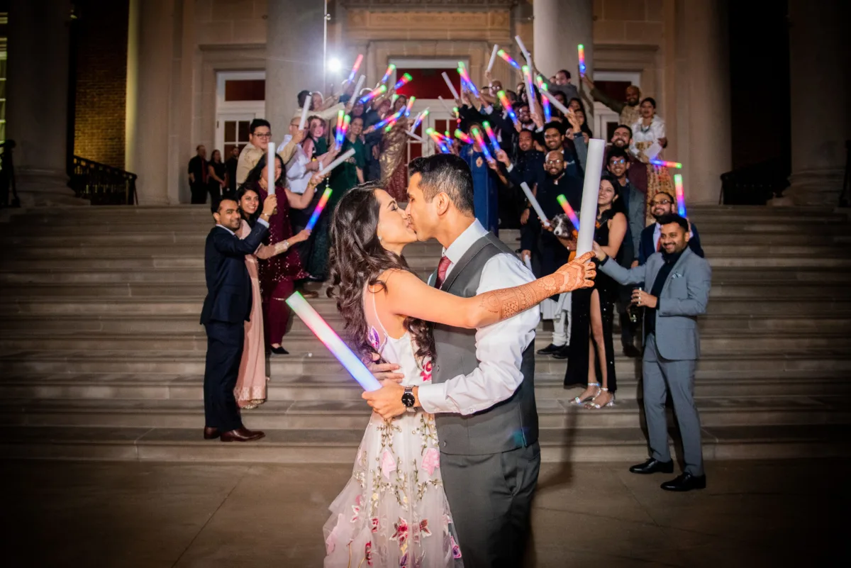 Glow Sticks for Wedding Exit Chicago Ali Phillips 3