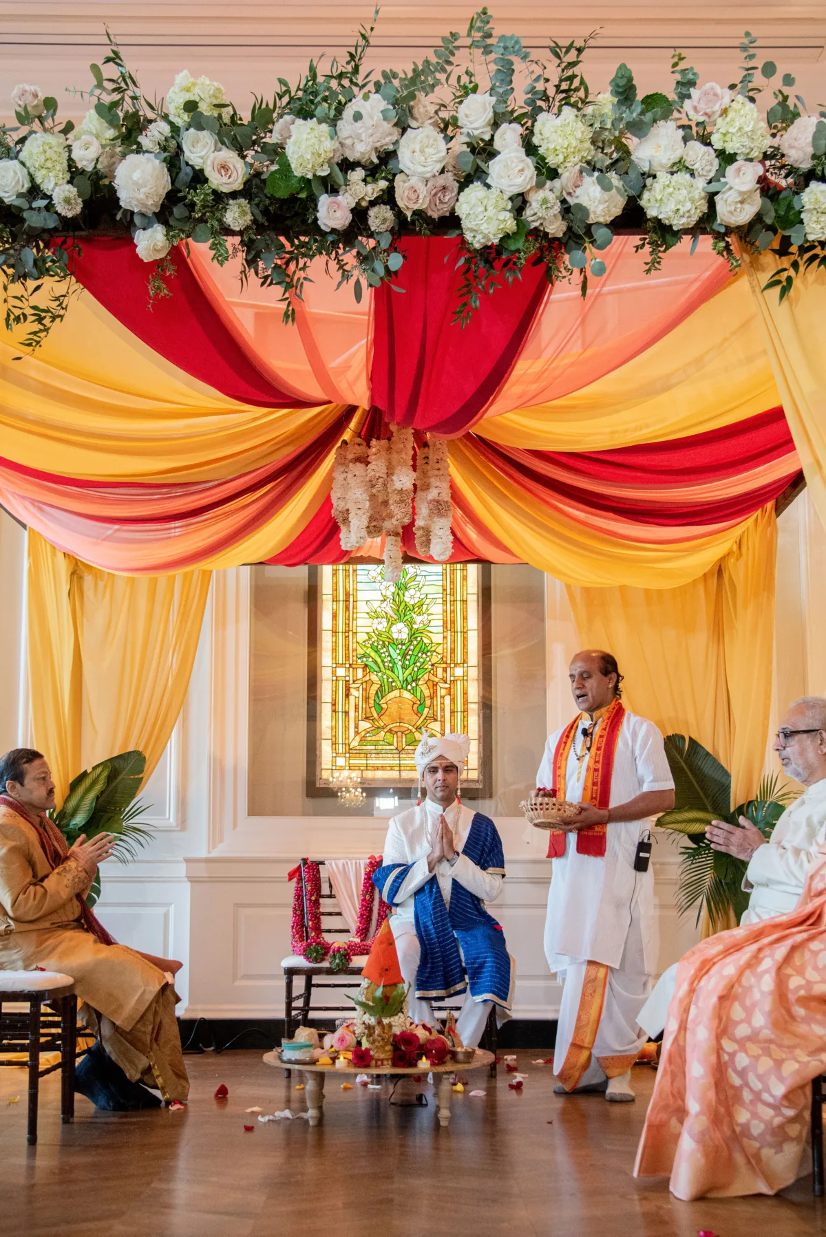 Hindu Wedding Ceremony Chicago History Museum Ali Phillips Wedding Planner 1