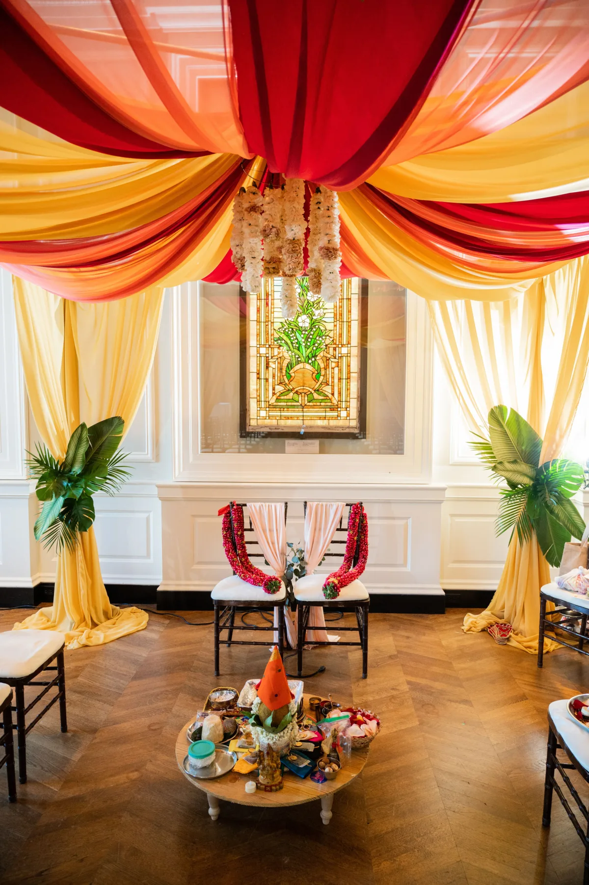 Hindu Wedding Ceremony Chicago History Museum Ali Phillips Wedding Planner 18