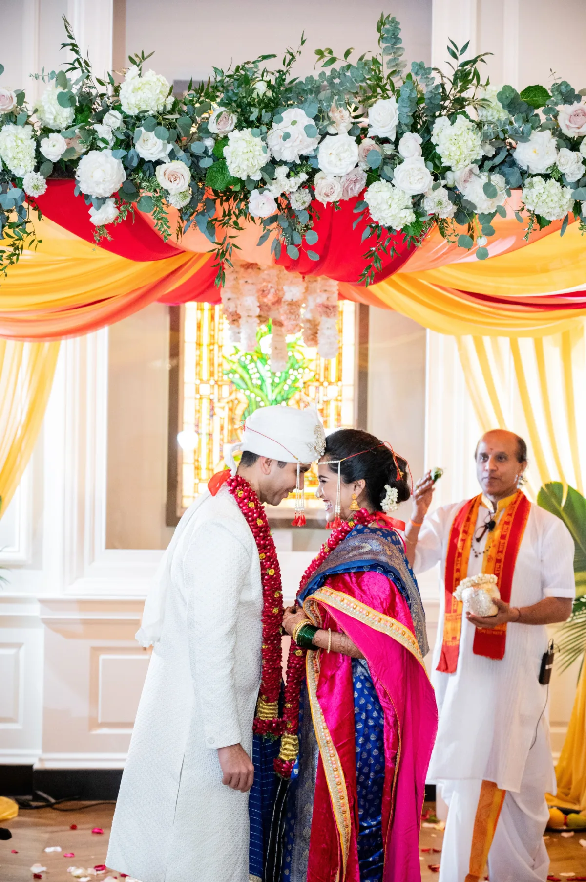 Hindu Wedding Ceremony Chicago History Museum Ali Phillips Wedding Planner 26