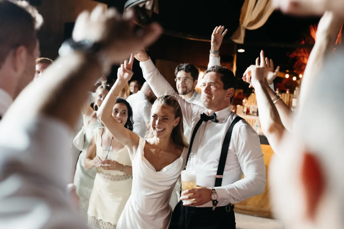 cabo destination wedding reception dancing engaging events by ali chicago wedding planner - Luxury Cabo Wedding at The Cape, a Thompson Hotel Luxury destination wedding reception dancing celebration at The Cape Thompson Hotel in Cabo San Lucas planned by Chicago wedding planner Engaging Events by Ali