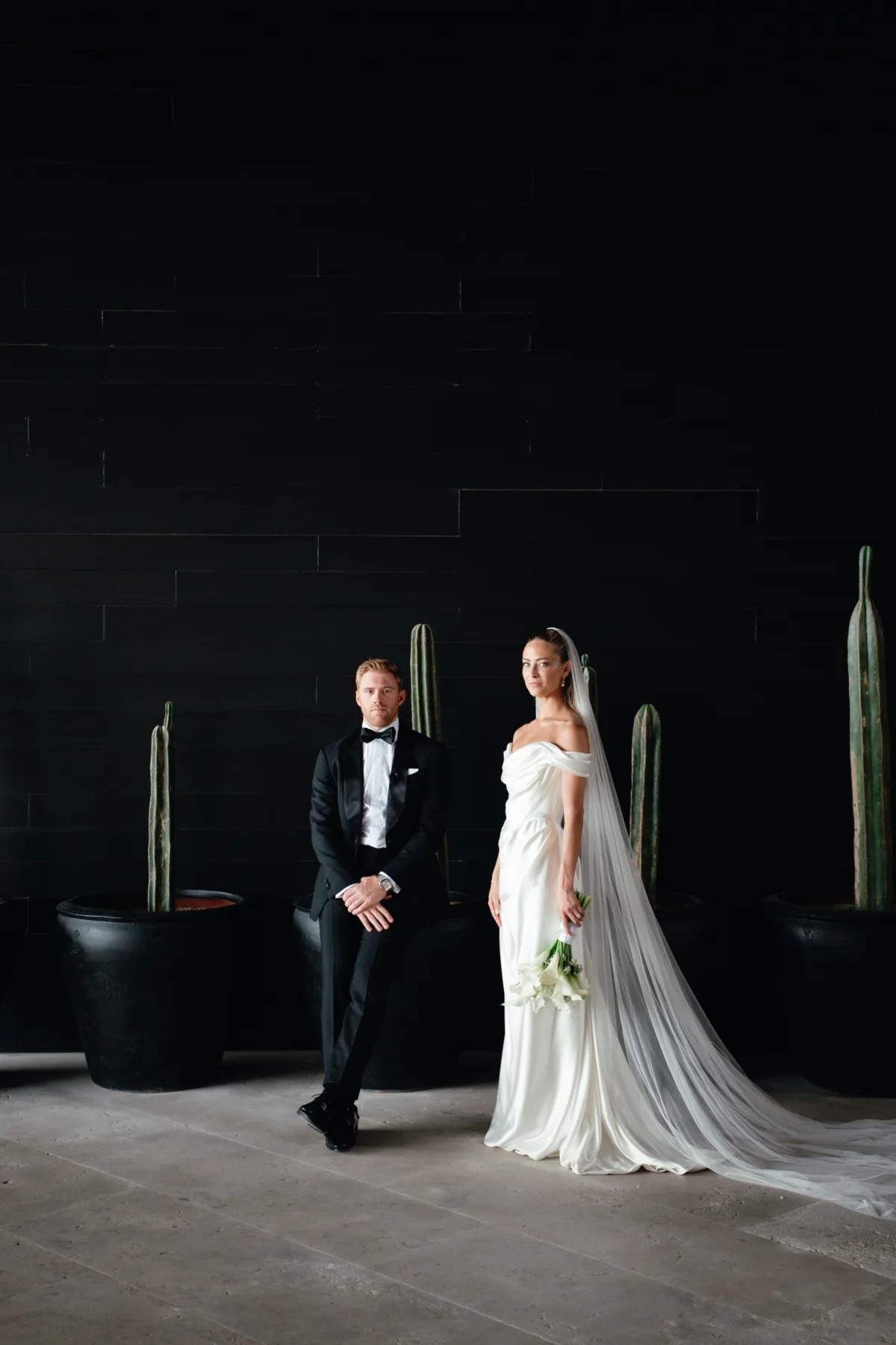 luxury cabo wedding planning engaging events by ali the cape thompson hotel - Luxury Cabo Wedding at The Cape, a Thompson Hotel Elegant bride and groom portrait at luxury Cabo destination wedding at The Cape Thompson Hotel planned by Chicago wedding planner Engaging Events by Ali