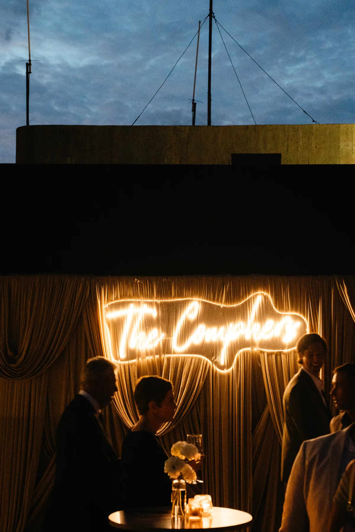 luxury cabo wedding reception neon sign the cape thompson hotel - Luxury Cabo Wedding at The Cape, a Thompson Hotel Elegant wedding reception with custom neon signage at The Cape, a Thompson Hotel in Cabo San Lucas planned by Engaging Events by Ali