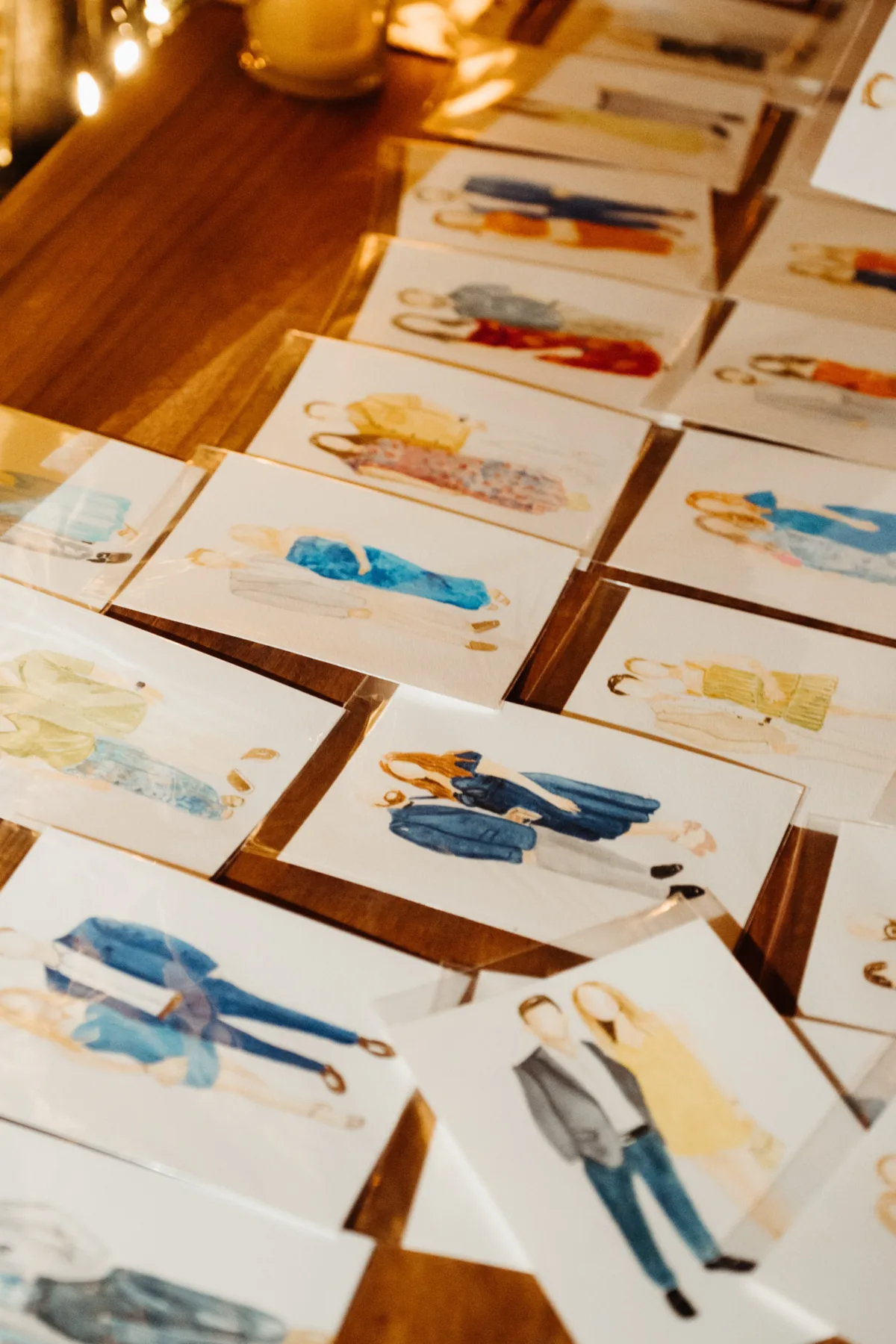 watercolor wedding invitations cabo destination wedding planning - Luxury Cabo Wedding at The Cape, a Thompson Hotel Watercolor wedding invitation suite displayed on wooden table for luxury Cabo destination wedding at The Cape Thompson Hotel planned by Engaging Events by Ali